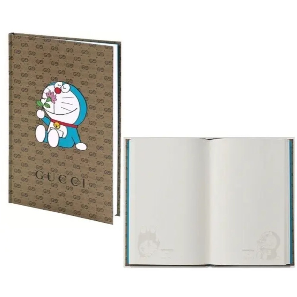 RARE GUCCI DORAEMON Collab A5 Notebook